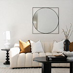 Зеркало в черной металлической раме Urban Style Mirror варинант исполнения - 4 | Loft Concept в Воронеже