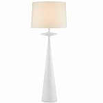 Торшер белый с фигурным каркасом Bleached Element варинант исполнения - 1 | Loft Concept в Воронеже