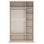 Шкаф 3-х дверный с зеркальными дверями Satin Furniture варинант исполнения - 3 | Loft Concept в Воронеже