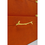 Комплект оранжевых чемоданов Golden Twigs варинант исполнения - 4 | Loft Concept в Воронеже