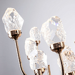 Люстра с декором в виде кристаллов из хрусталя Kenneth Crystal Stone Chandelier 20 варинант исполнения - 2 | Loft Concept в Воронеже