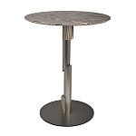 Стол барный круглый высокий с полосатым узором Zebroids варинант исполнения - 1 | Loft Concept в Воронеже