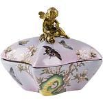 Фарфоровая шкатулка Butterflies and an angel варинант исполнения - 2 | Loft Concept в Воронеже
