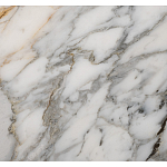 Столик журнальный с круглой мраморной столешницей на трех опорах Marble Stone Drawing варинант исполнения - 3 | Loft Concept в Воронеже