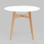 Обеденный стол с белой столешницей ELUNED FURNITURE варинант исполнения - 2 | Loft Concept в Воронеже