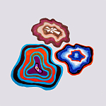 Сет из 3-х ковров «SAPPHIRE, QARTZITE, LABRADORITE» варинант исполнения - 1 | Loft Concept в Воронеже