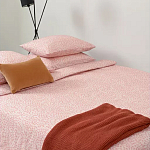 Постельное белье розового цвета с рисунком 150х200 см Blossom Essence варинант исполнения - 5 | Loft Concept в Воронеже