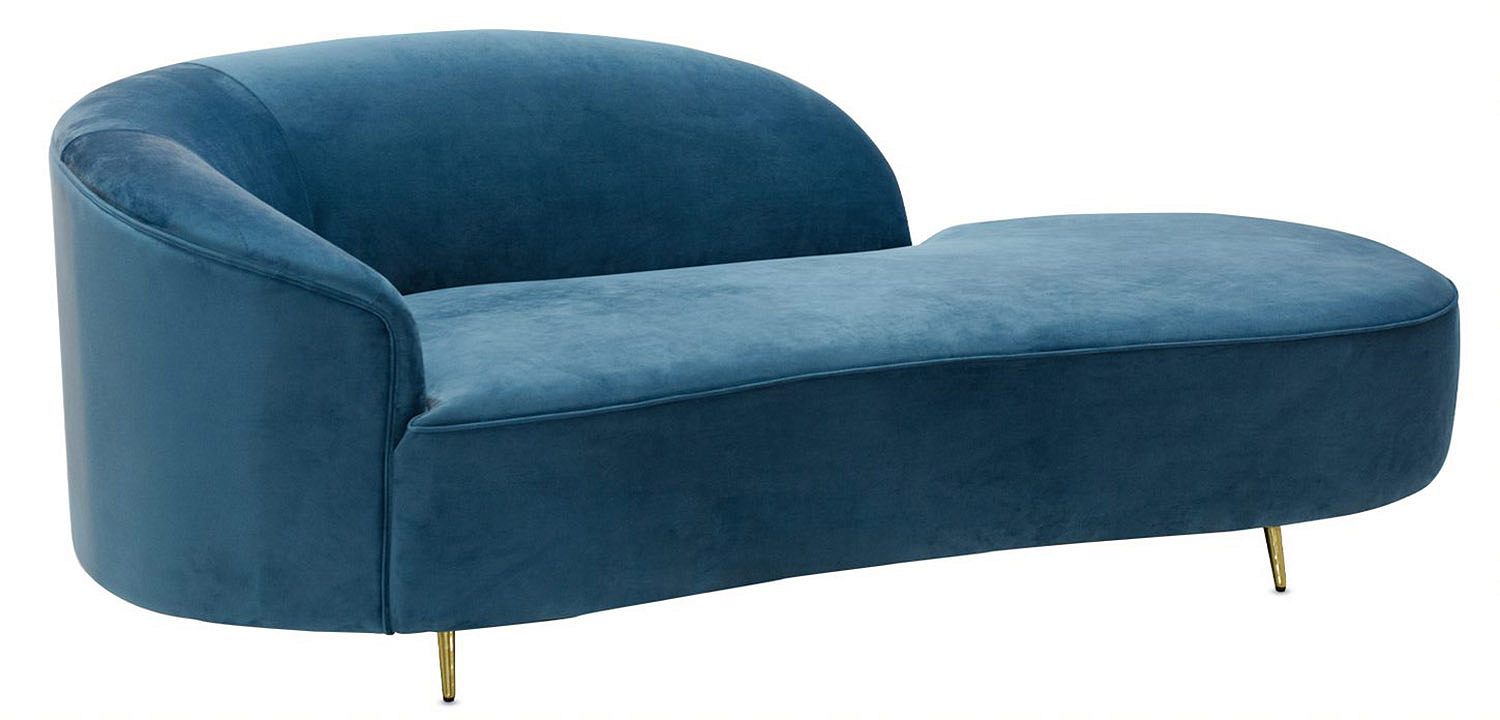 Диван Salvaire Lounge Sofa blue Диван Salvaire Lounge Sofa blue - Loft-Concept в Воронеже