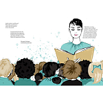 Megan Hess. Audrey Hepburn варинант исполнения - 6 | Loft Concept в Воронеже