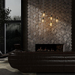 Гипсовая 3D панель с принтографией PM-47 варинант исполнения - 1 | Loft Concept в Воронеже