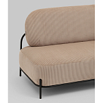 Диван Стоун велюр рельефный бежевый варинант исполнения - 2 | Loft Concept в Воронеже