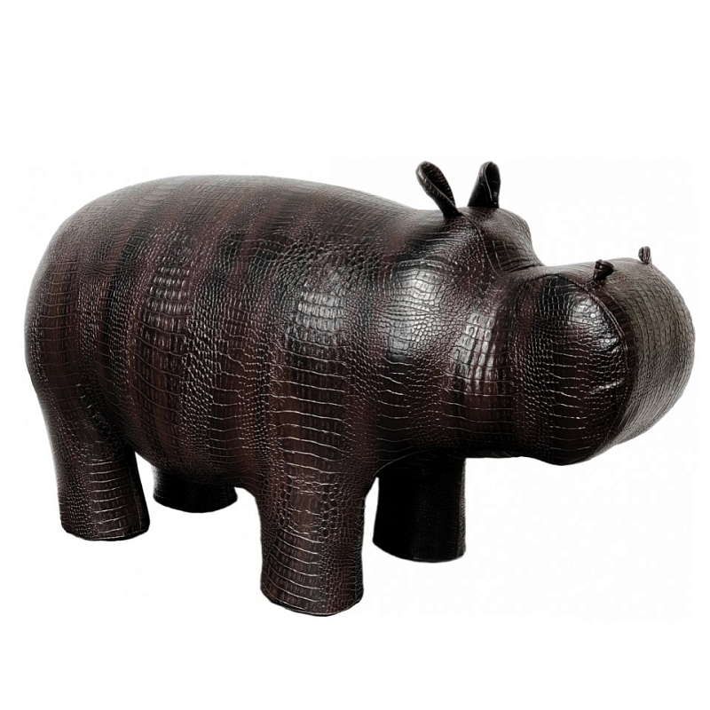 Пуф Бегемот Poof Hippo brown Коричневый Пуф Бегемот Poof Hippo brown Коричневый в Воронеже | Loft Concept