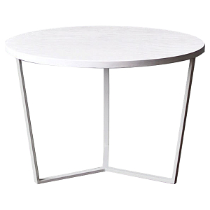 Кофейный стол Thea White Industrial Metal Rust Coffee Table