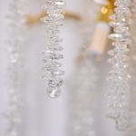 Бра золотого цвета с ветвями и хрустальными подвесками FAIRYTREE Light варинант исполнения - 6 | Loft Concept в Воронеже