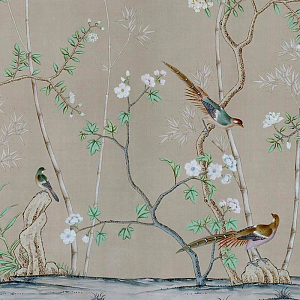 Обои ручная роспись Portobello Lead Grey