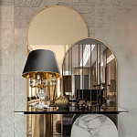 Настольная лампа с абажуром Black Crystal варинант исполнения - 2 | Loft Concept в Воронеже