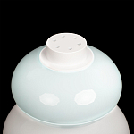 Настольная лампа из стеклянных сфер в пастельных тонах Высота 40 см Pastel Lunaria варинант исполнения - 5 | Loft Concept в Воронеже