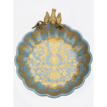 Блюдо фарфоровое Птица на ветке Flora варинант исполнения - 5 | Loft Concept в Воронеже