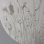 Панно Белые цветы варинант исполнения - 3 | Loft Concept в Воронеже