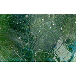 Керамический столик зеленый "Цилиндр" варинант исполнения - 1 | Loft Concept в Воронеже