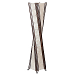 Торшер из перламутра на металлическом каркасе Indonesian Wave варинант исполнения - 2 | Loft Concept в Воронеже