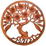 Панно из дерева Sakura Panel With Trees варинант исполнения - 1 | Loft Concept в Воронеже