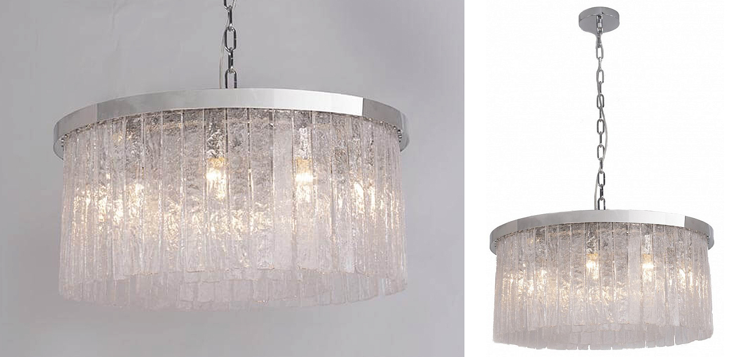 Люстра Crystal Harvey Nickel Chandelier 60 Люстра Crystal Harvey Nickel Chandelier 60 - Loft-Concept в Воронеже