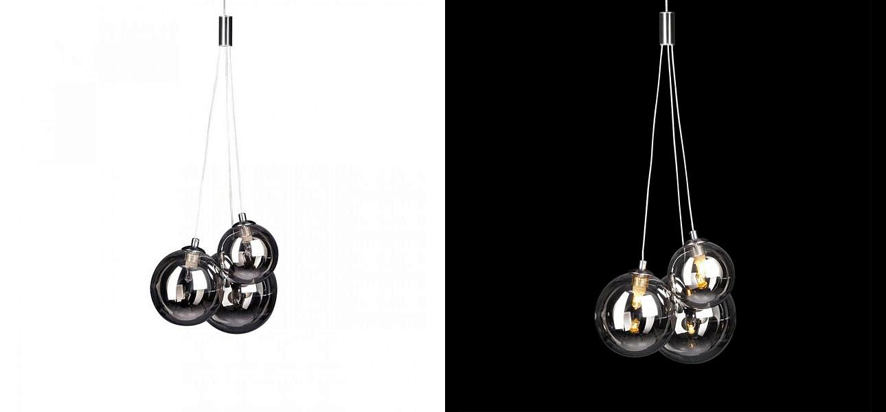 Люстра Multi Ball Black Люстра Multi Ball Black - Loft-Concept в Воронеже