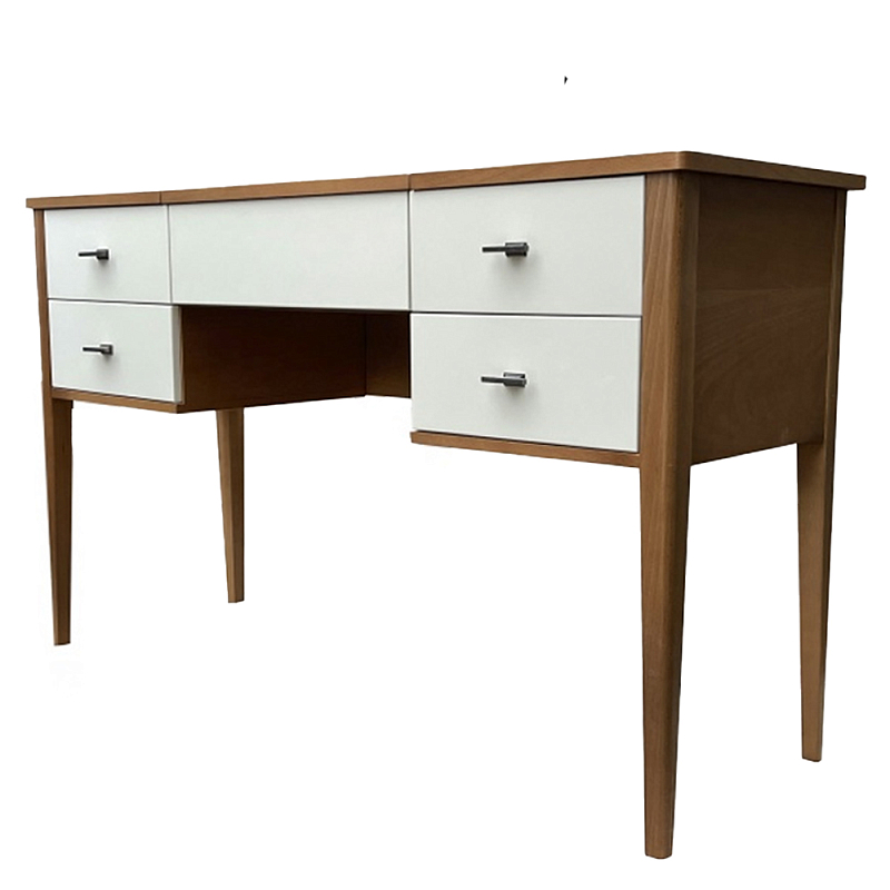 Стол письменный из массива бука Tasteful Furniture Table Коричневый Слоновая кость  в Воронеже | Loft Concept 