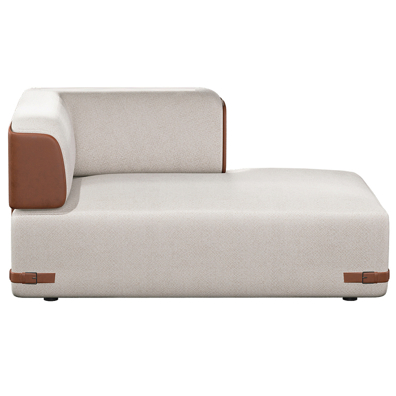 Кушетка Richmond  Молочный Коричневый в Воронеже | Loft Concept 