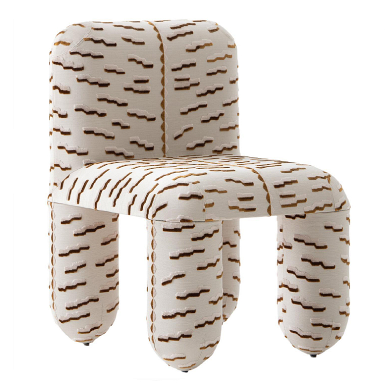 Стул GIOTTO Dining Armchair Светло-бежевый в Воронеже | Loft Concept 