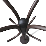 Вешалка напольная коричневая с 4-мя металлическими крючками Noble Branches варинант исполнения - 3 | Loft Concept в Воронеже