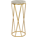 Столик дизайнерский Beige marble варинант исполнения - 1 | Loft Concept в Воронеже