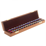 Нарды настольные из натурального камня лазурит и долерит Backgammon from Stone варинант исполнения - 9 | Loft Concept в Воронеже