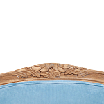 Кресло Ava Classical Armchair light blue velour варинант исполнения - 4 | Loft Concept в Воронеже