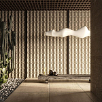 Гипсовая 3D Панель OCTOPUS варинант исполнения - 1 | Loft Concept в Воронеже