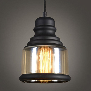 Подвесной светильник Loft Smoke Glass Pendant #1