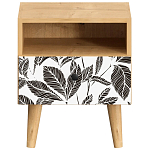 Прикроватная тумба с изображением на ящике Elise Nightstand варинант исполнения - 19 | Loft Concept в Воронеже