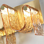 Бра волнистой формы из фактурного стекла Big Wave варинант исполнения - 8 | Loft Concept в Воронеже