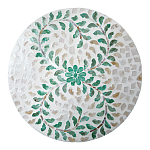 Столик с инкрустацией с перламутровым узором Eight варинант исполнения - 2 | Loft Concept в Воронеже