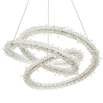 Фигурная люстра украшенная кристаллами из хрусталя Gilbertine Crystals Twisted Chandelier варинант исполнения - 1 | Loft Concept в Воронеже