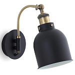 Бра с черным плафоном из металла Roomsy варинант исполнения - 1 | Loft Concept в Воронеже