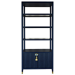 Стеллаж со стеклянными полками Elsa Dreams Blue варинант исполнения - 9 | Loft Concept в Воронеже