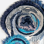 Текстильный Арт-объект ручной работы Galaxy варинант исполнения - 2 | Loft Concept в Воронеже