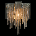 Бра с перфорированными металлическими дугами и цепочками 22 см Atlantis Chain варинант исполнения - 10 | Loft Concept в Воронеже