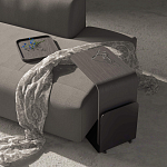 Stolik 90 Журнальный столик из шпона ясеня с чёрной эмалью варинант исполнения - 2 | Loft Concept в Воронеже