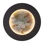 Бра в форме диска черного цвета Borders of Black варинант исполнения - 1 | Loft Concept в Воронеже