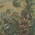 Обои ручная роспись Le Brésil Brume варинант исполнения - 2 | Loft Concept в Воронеже