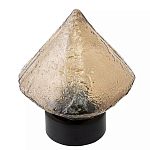 Настольный светильник с янтарным рельефным плафоном Lamp with Frozen Glass Effect варинант исполнения - 1 | Loft Concept в Воронеже