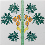 Плитка дизайнерская с рисунком Бритва варинант исполнения - 2 | Loft Concept в Воронеже